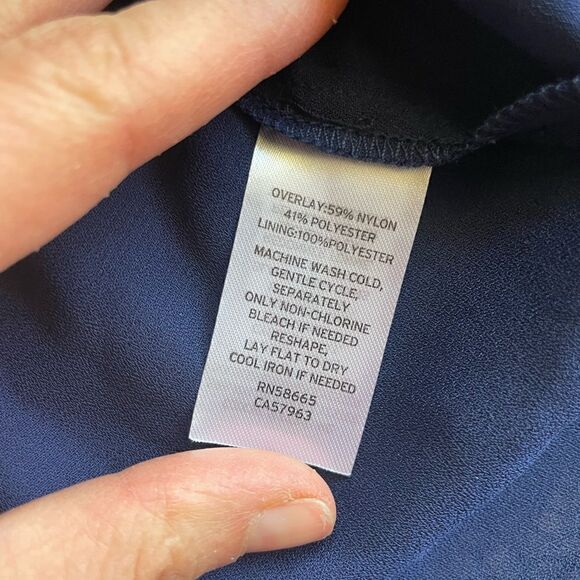 CASLON SLEEVELESS LACE TOP Size S - Picture 4 of 7